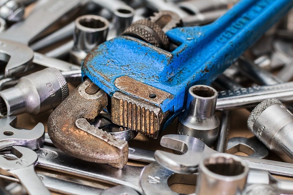 Pile of Metal Tools