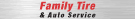 Family Tire & Auto logo